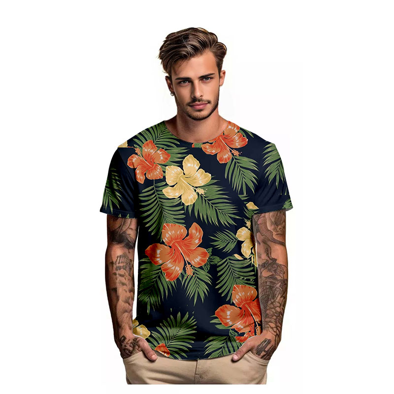 Round neck T-shirt-03